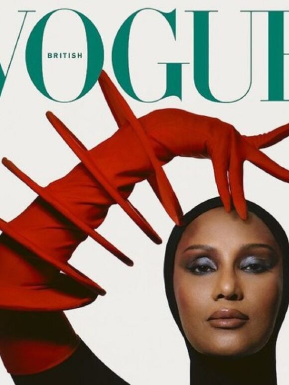 Iman is super pretty on British Vogue’s Latest Cover
