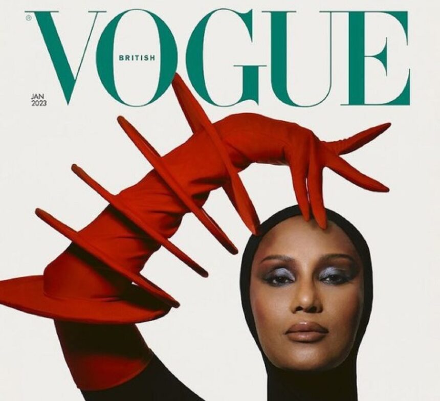 Iman is super pretty on British Vogue’s Latest Cover
