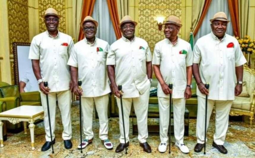 PDP Moves To Expel The G-5 Governors