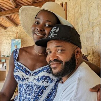 Kenyan actress and producer, Lupita Nyong’o posts Boyfriend, Selema Masekela