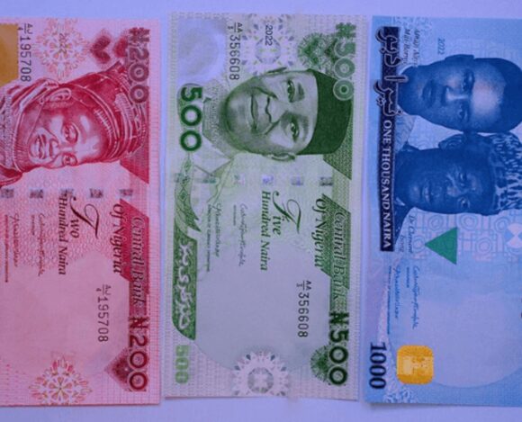 Identify the redesigned Naira notes from fakes.