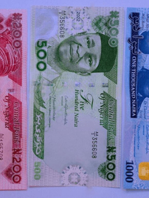 Identify the redesigned Naira notes from fakes.