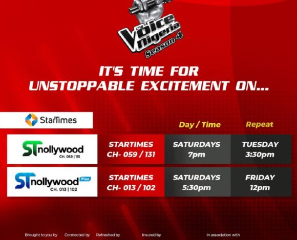 StarTimes to air Kate Henshaw-hosted 4th season of “The Voice Nigeria”