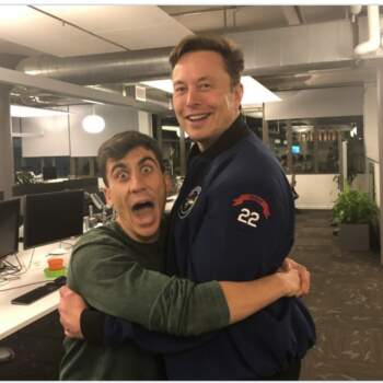 Elon Musk finally met the superfan who camped outside Twitter’s headquarters for months hoping to hug him
