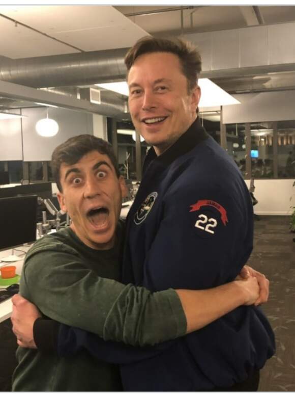 Elon Musk finally met the superfan who camped outside Twitter’s headquarters for months hoping to hug him