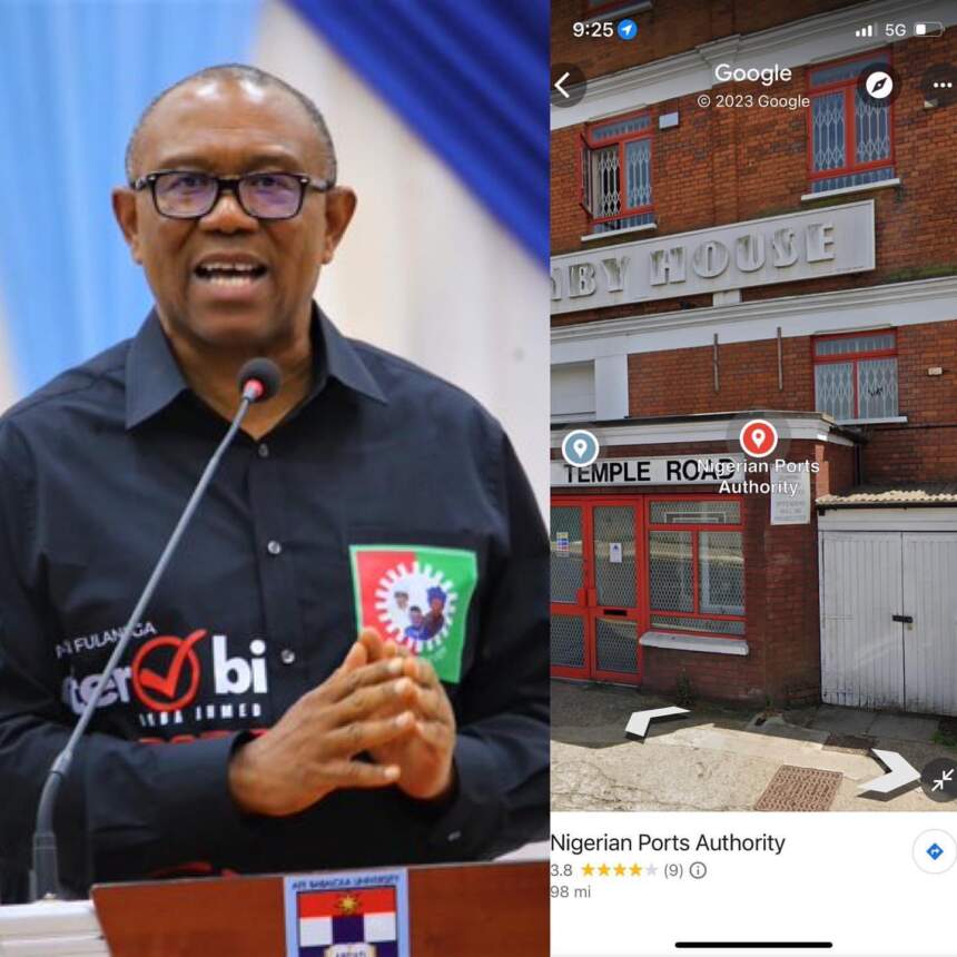 Labour Party Presidential Candidate, Peter Obi Sets To Dismantle NPA offices And Guest Houses Outside Nigeria