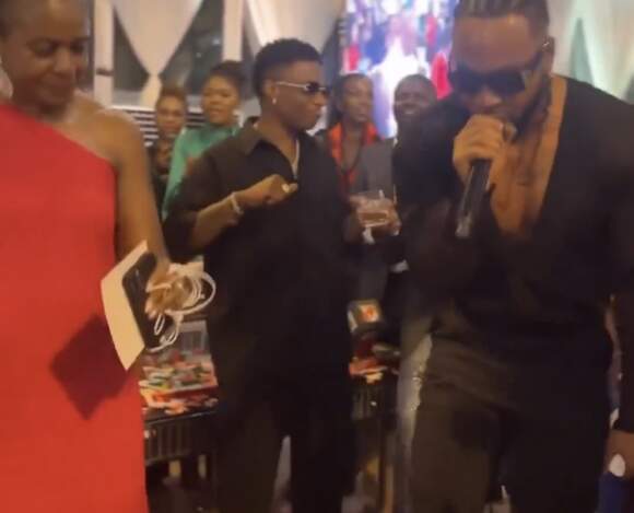 Video: Big Wiz And Flavor Performance At Tony Elumelu’s 60th Birthday Party