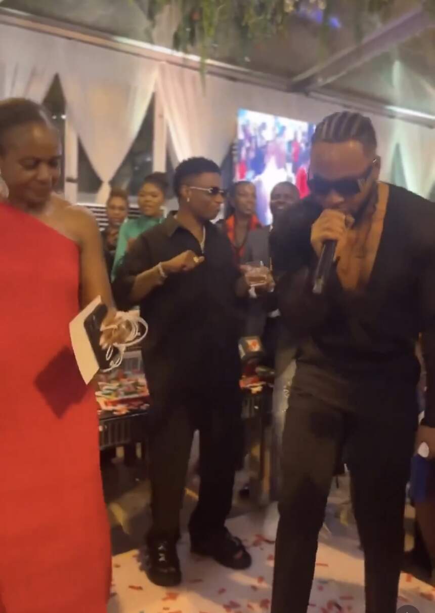 Video: Big Wiz And Flavor Performance At Tony Elumelu’s 60th Birthday Party