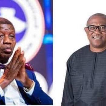 ‘Most unacceptable’ — Peter Obi says people disguising as his supporters to insult Pastor Adeboye