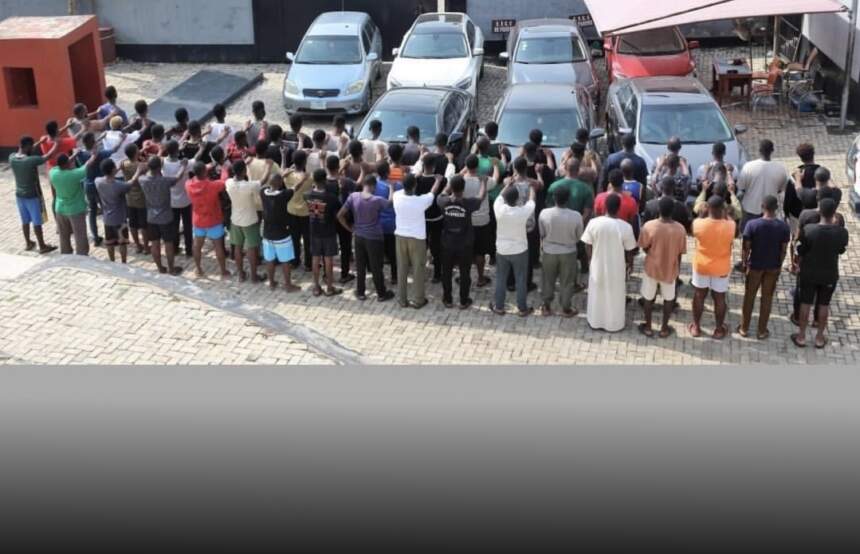 Just In: EFCC confirms the arrest of 69 suspected yahoo boys in Ile-Ife, Osun State