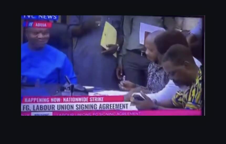 NLC Strike: Organized Labour has reached an agreement with FG and their resolutions