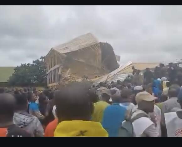 Many feared trapped as school building collapses in Plateau