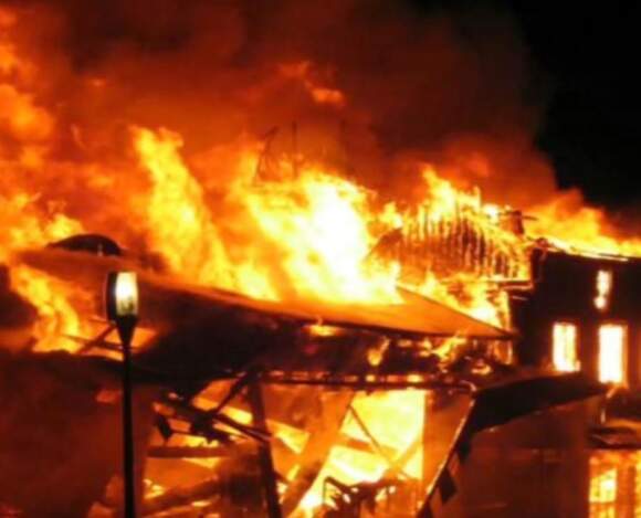 Fire engulfs Christ Apostolic Church in Ibadan