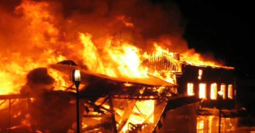 Fire engulfs Christ Apostolic Church in Ibadan